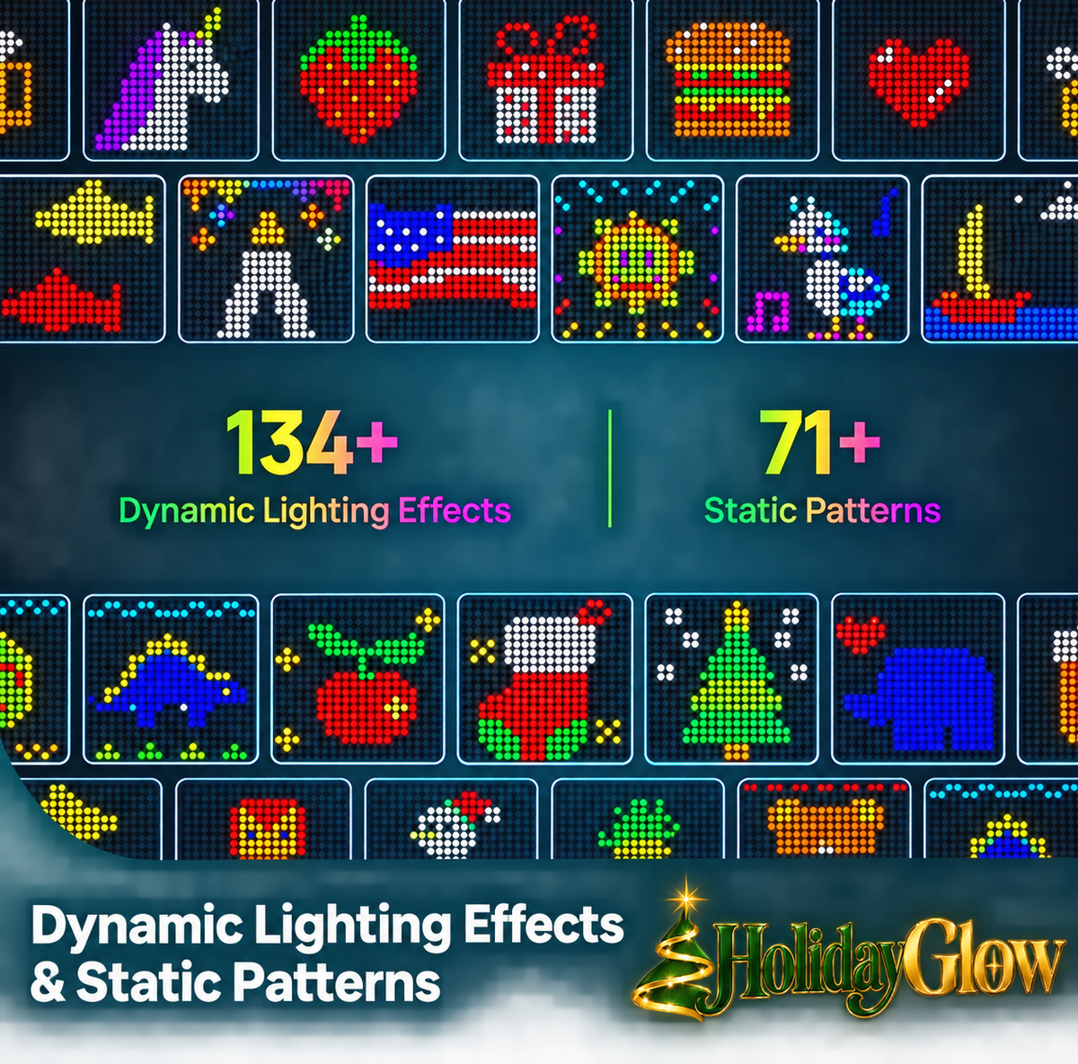 Holiday Glow String Lights